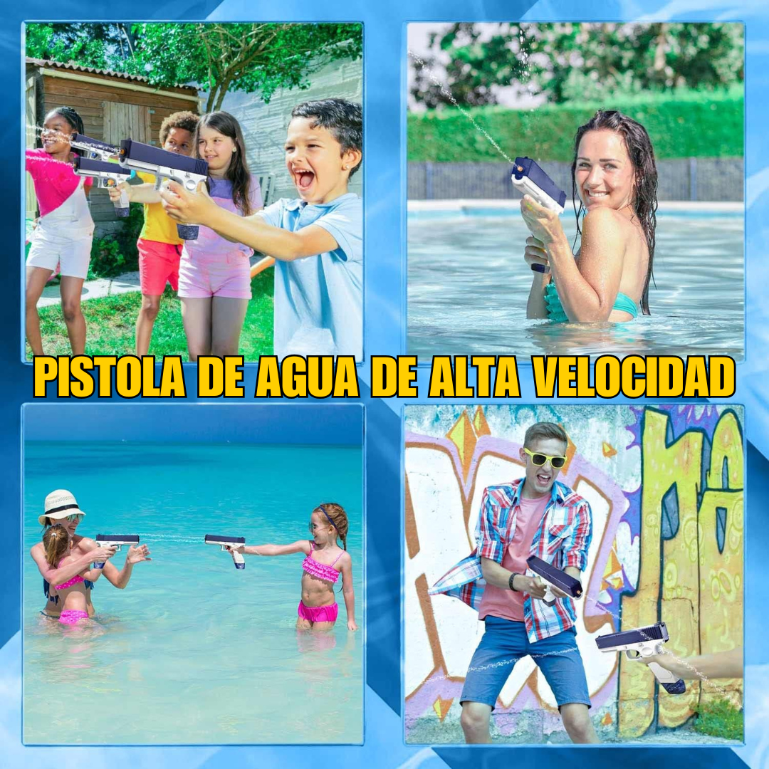 PISTOLA DE AGUA ELECTRICA RECARGABLE